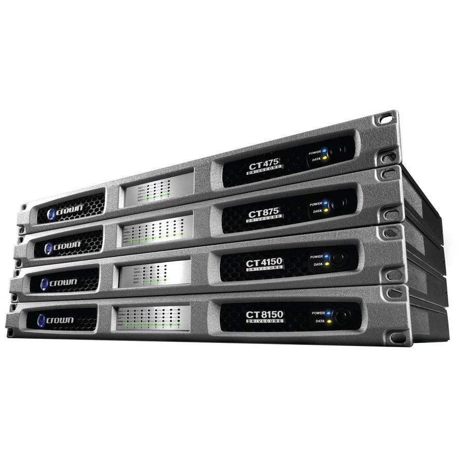 Comtech Risers Crown ComTech DriveCore CT 8150 Amplifier - 1000 W RMS - 8 NCT8150A-U-US