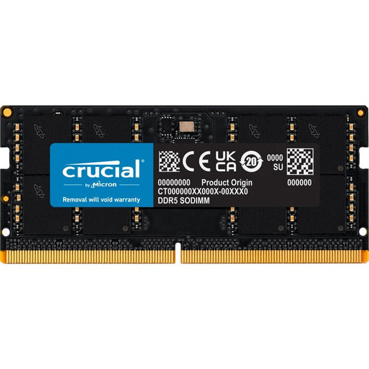 Crucial 32Gb Ddr5 Sdram Memory Module Ct32G48C40S5