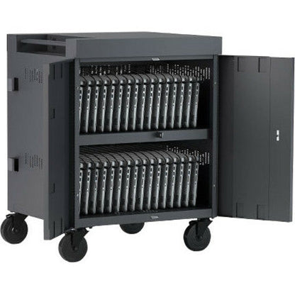 Cube Charge Cart 16 Ac Tz Bp,1.4In W Slots Topaz Finish