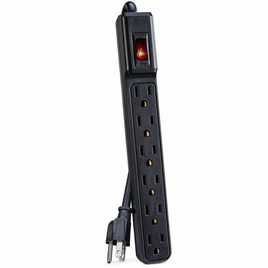Cyberpower 8Ft Black 6 Outlet Power Strip Power Extension 2.4 M 6 Ac Outlet(S) Indoor