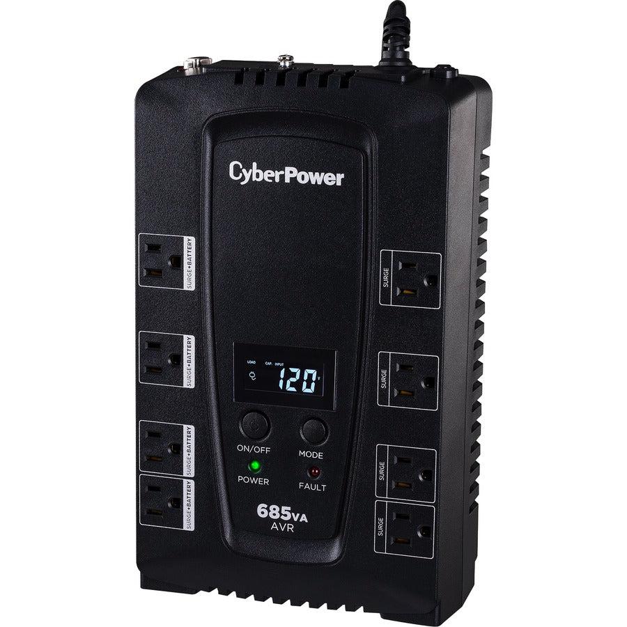 Cyberpower Cp685Avrlcd Uninterruptible Power Supply (Ups) Line-Interactive 0.685 Kva 390 W