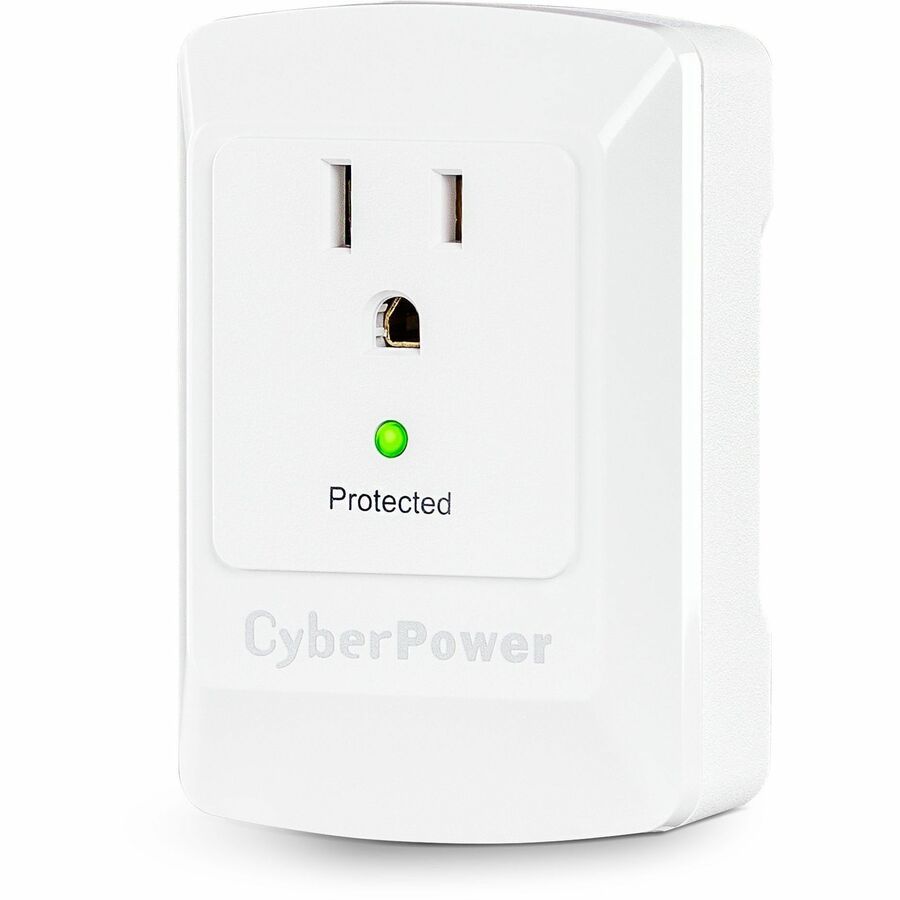 Cyberpower Csb100W Surge Protector White 1 Ac Outlet(S) 125 V