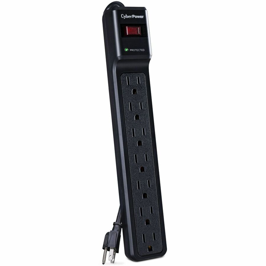 Cyberpower Csb7012 Surge Protector Black 7 Ac Outlet(S) 125 V 3.658 M