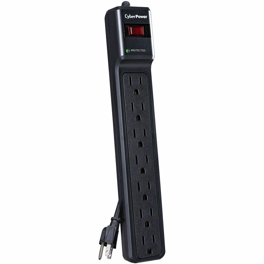 Cyberpower Csb706 Surge Protector Black 7 Ac Outlet(S) 125 V 1.829 M