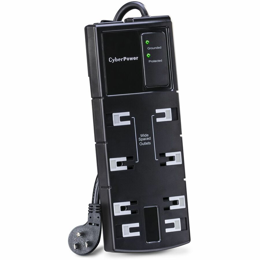 Cyberpower Csb806 Surge Protector Black 8 Ac Outlet(S) 125 V