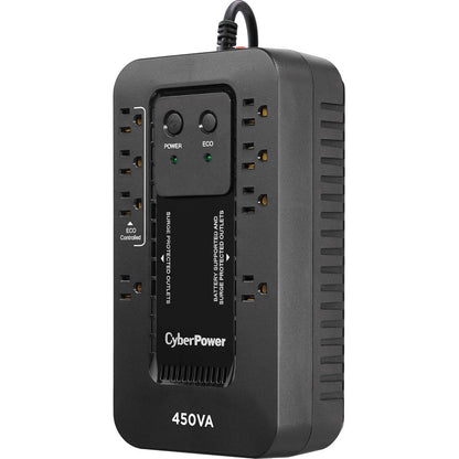 Cyberpower Ec450G Uninterruptible Power Supply (Ups) Standby (Offline) 0.45 Kva 260 W 8 Ac Outlet(S)