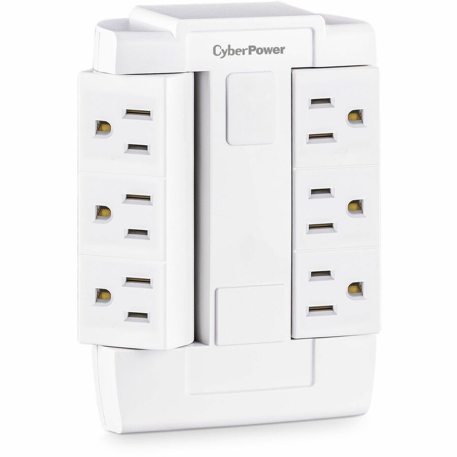 Cyberpower Gt600P Power Plug Adapter Nema 5-15P Nema 5-15R White