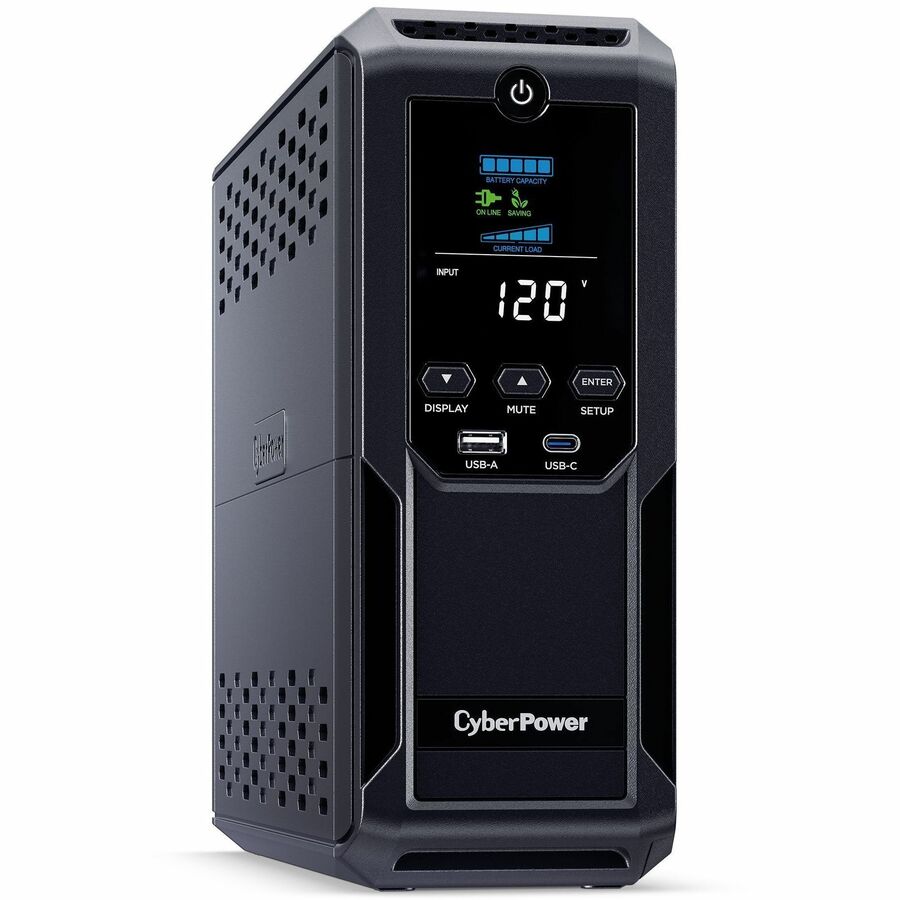 Cyberpower Intelligent Lcd Ups Cp1350Avrlcd3 1350Va Mini-Tower Ups