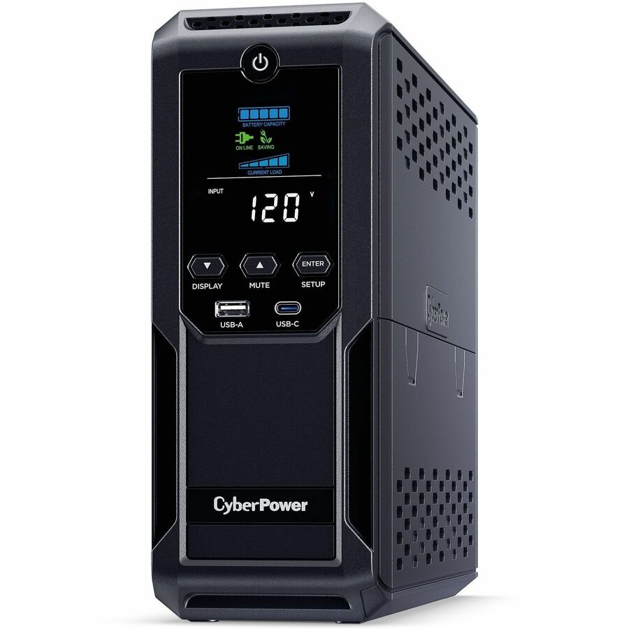 Cyberpower Intelligent Lcd Ups Cp1350Avrlcd3 1350Va Mini-Tower Ups