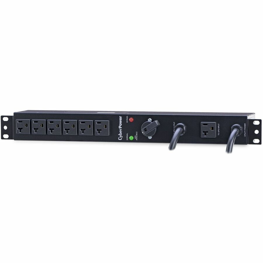 Cyberpower Mbp20A6 Power Distribution Unit (Pdu) 6 Ac Outlet(S) 1U Black