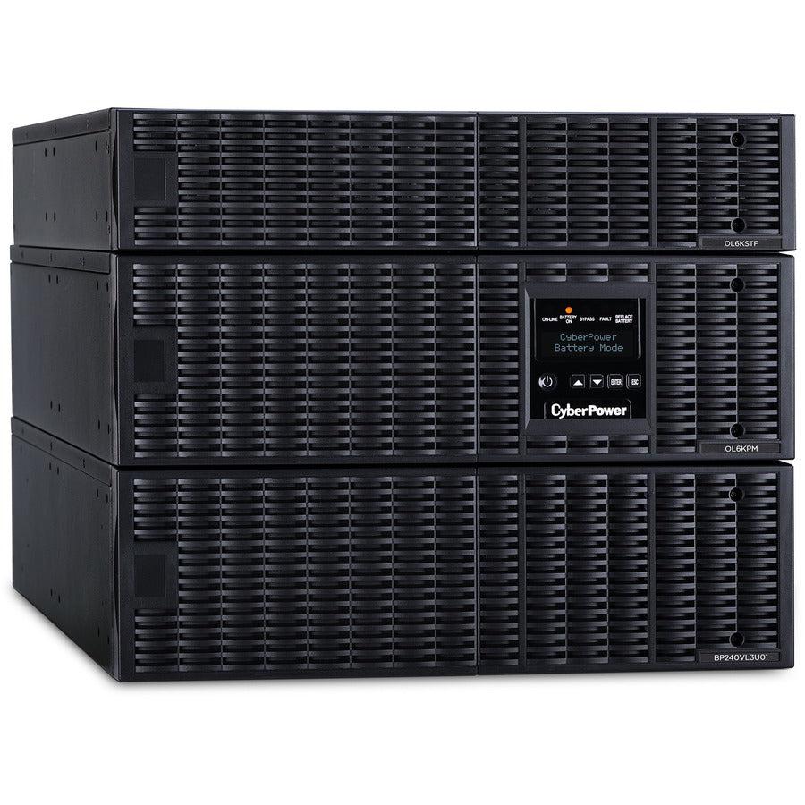 Cyberpower Ol6Krtf Uninterruptible Power Supply (Ups) Double-Conversion (Online) 6 Kva 5400 W 10 Ac Outlet(S)