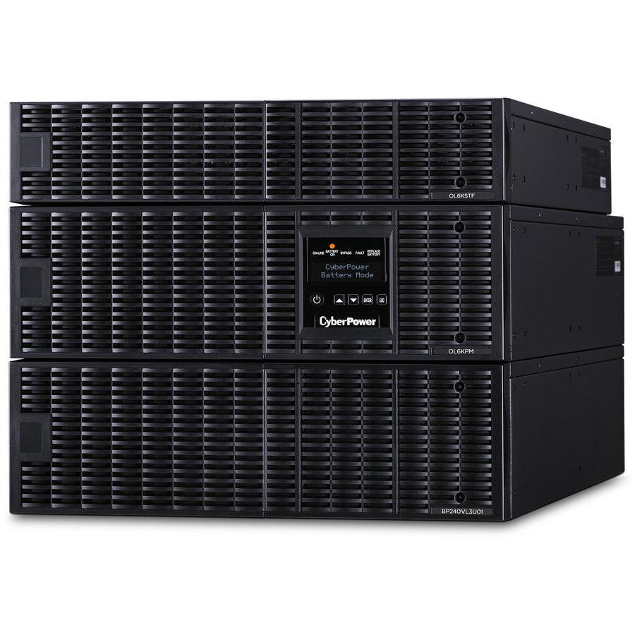 Cyberpower Ol6Krtf Uninterruptible Power Supply (Ups) Double-Conversion (Online) 6 Kva 5400 W 10 Ac Outlet(S)