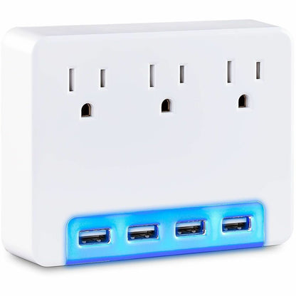 Cyberpower P3Wuh Surge Protector White 3 Ac Outlet(S) 125 V