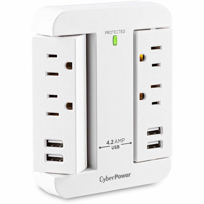 Cyberpower P4Wsu Surge Protector White 4 Ac Outlet(S) 125 V