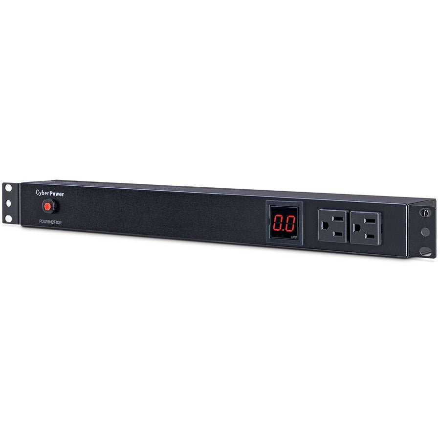 Cyberpower Pdu15M2F10R Power Distribution Unit (Pdu) 12 Ac Outlet(S) 1U Black