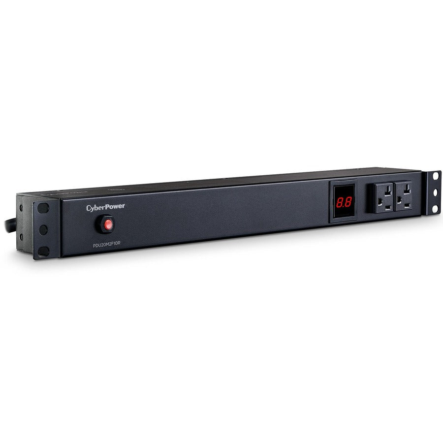 Cyberpower Pdu20M2F10R Power Distribution Unit (Pdu) 12 Ac Outlet(S) 1U Black