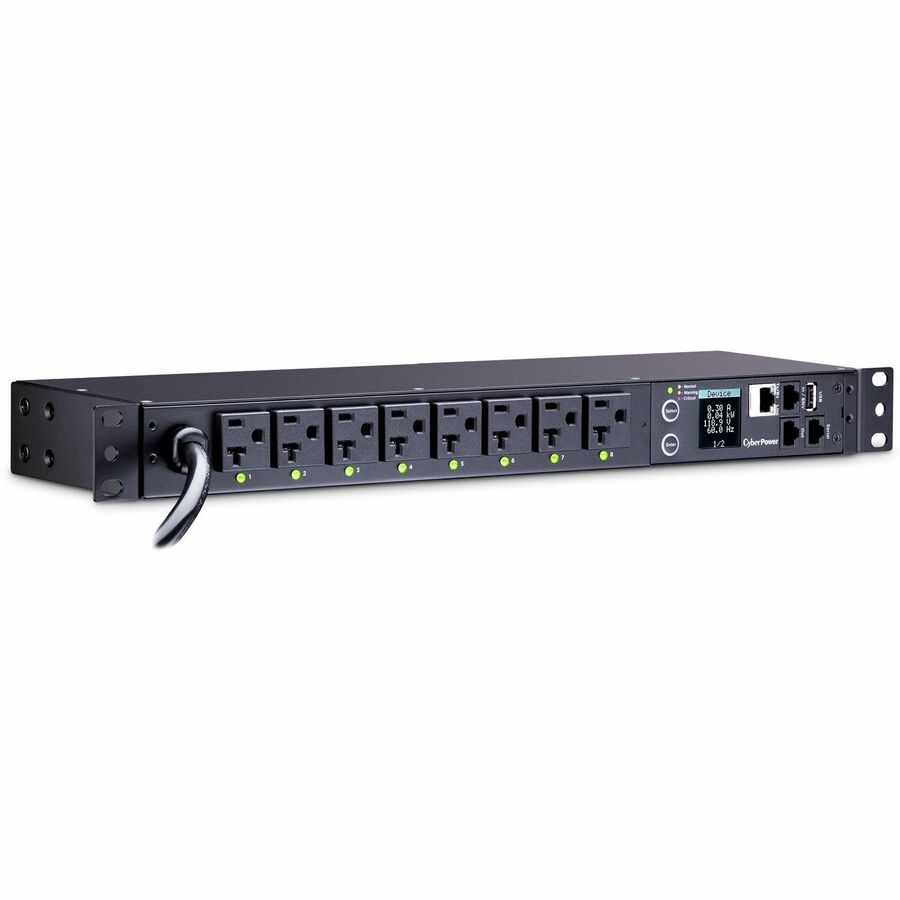 Cyberpower Pdu41002 Power Distribution Unit (Pdu) 8 Ac Outlet(S) 1U Black