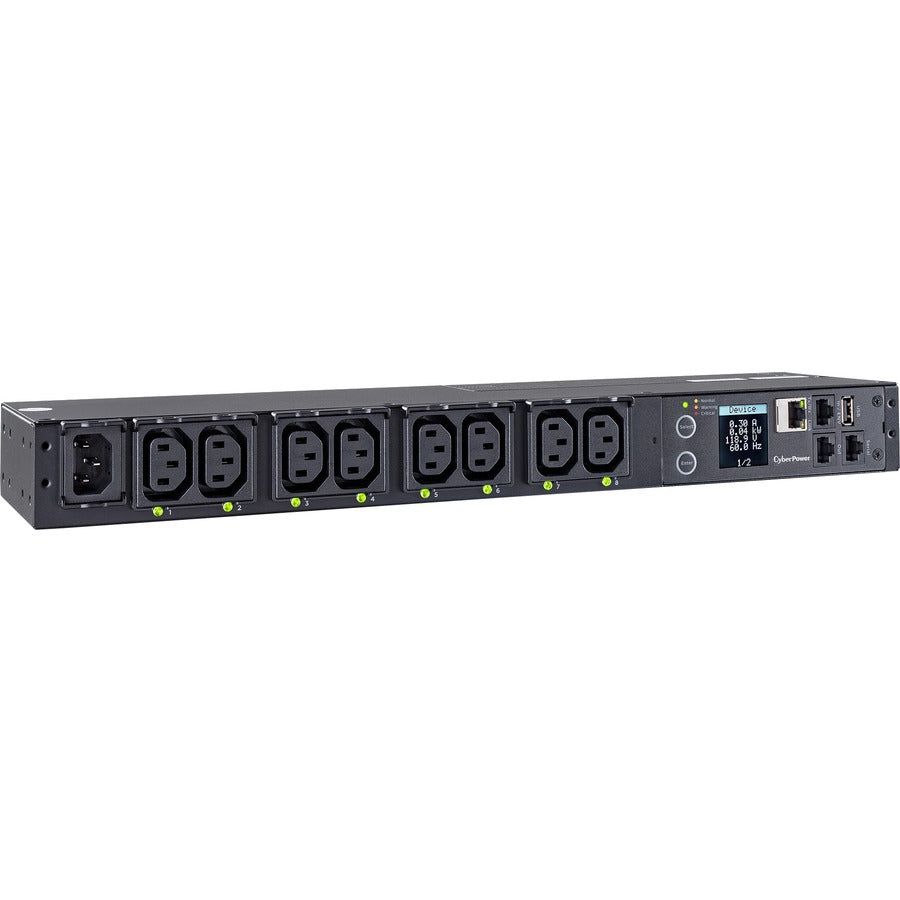 Cyberpower Pdu41004 Power Distribution Unit (Pdu) 8 Ac Outlet(S) 1U Black