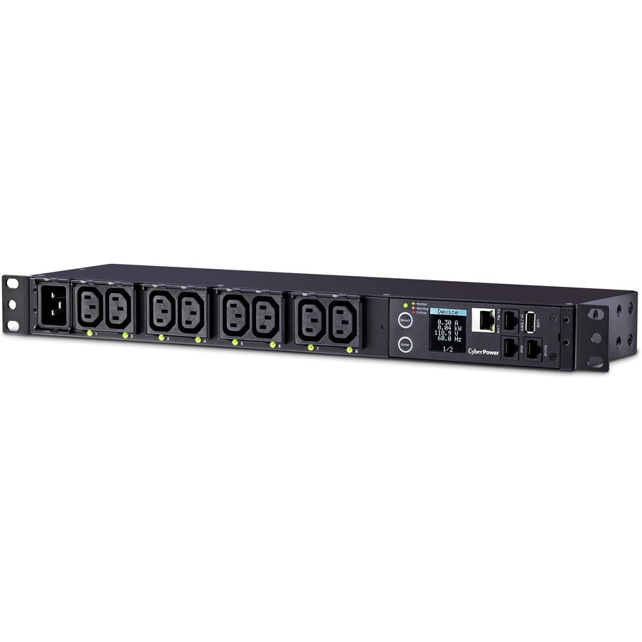 Cyberpower Pdu81005 Power Distribution Unit (Pdu) 8 Ac Outlet(S) 1U Black