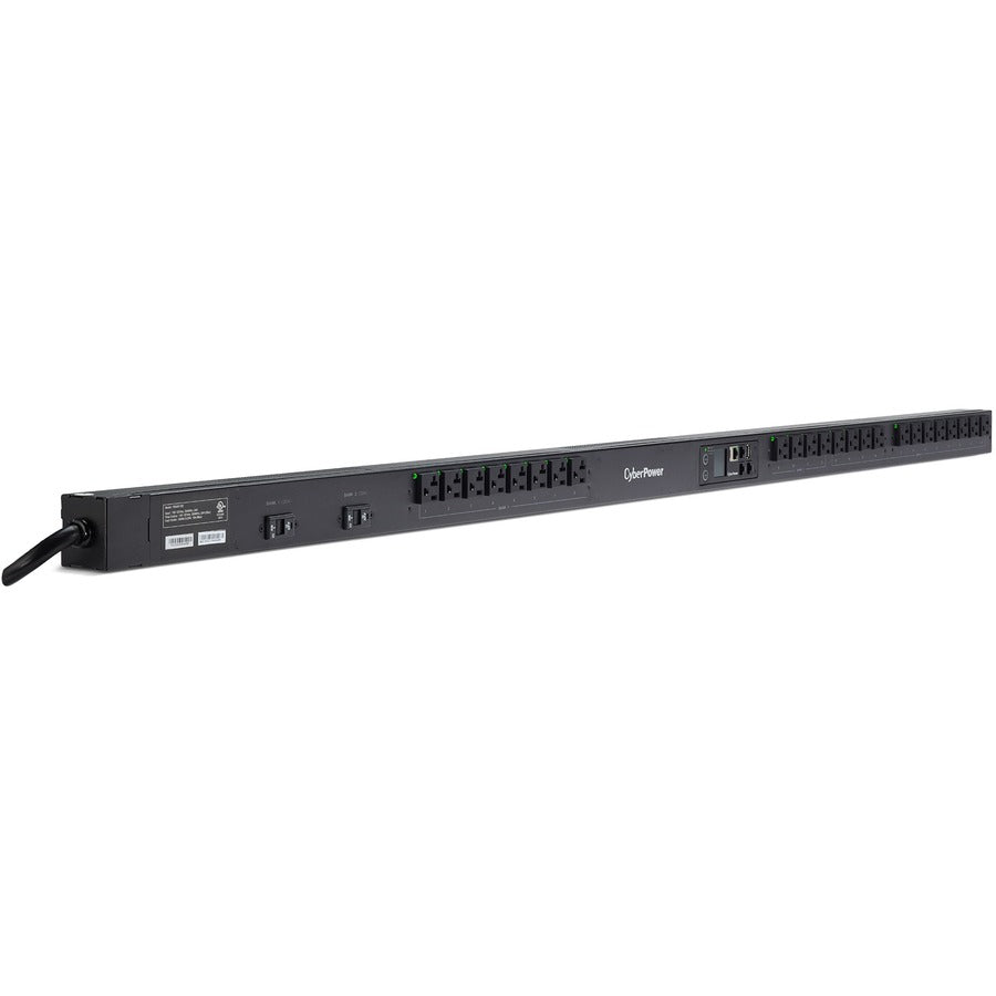 Cyberpower Pdu81102 Power Distribution Unit (Pdu) 24 Ac Outlet(S) 0U Black