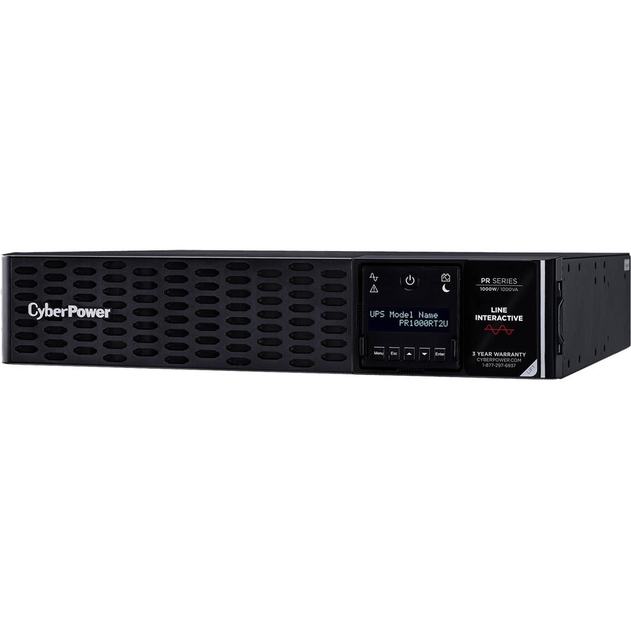 Cyberpower Pr1000Rt2U Uninterruptible Power Supply (Ups) Line-Interactive 1 Kva 1000 W 8 Ac Outlet(S)