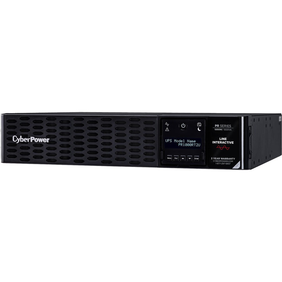 Cyberpower Pr1000Rt2Un Uninterruptible Power Supply (Ups) Line-Interactive 1 Kva 1000 W 8 Ac Outlet(S)