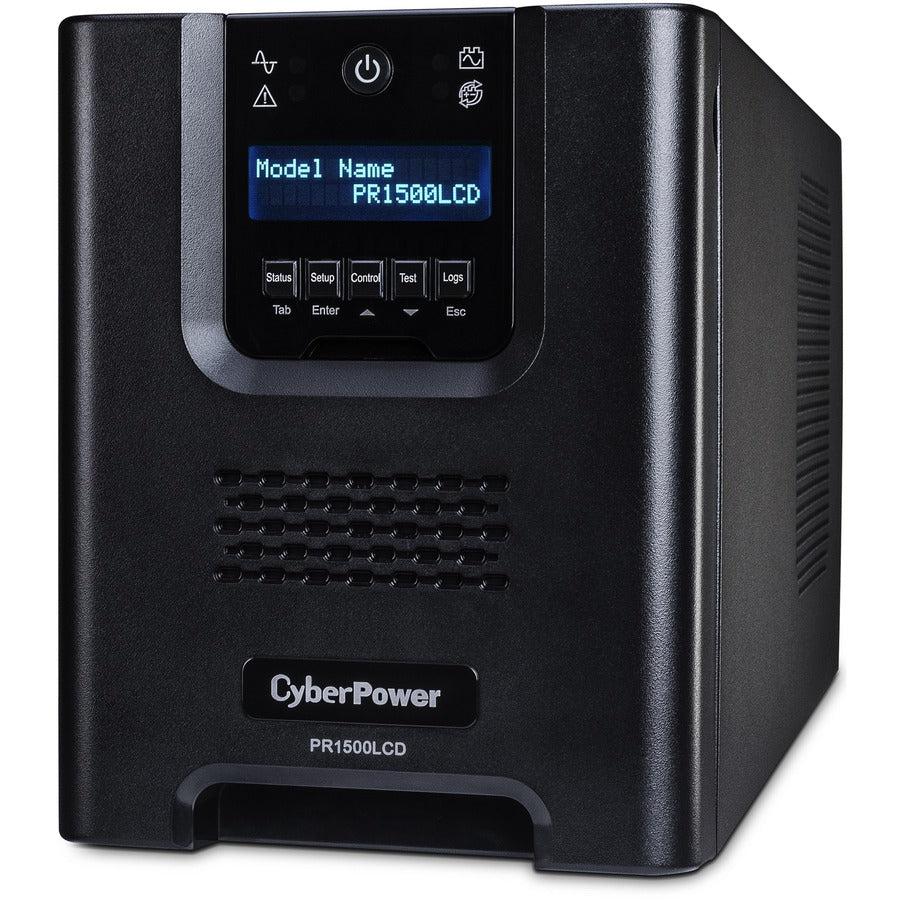 Cyberpower Pr1500Lcd Uninterruptible Power Supply (Ups) Line-Interactive 1.5 Kva 1050 W 8 Ac Outlet(S)