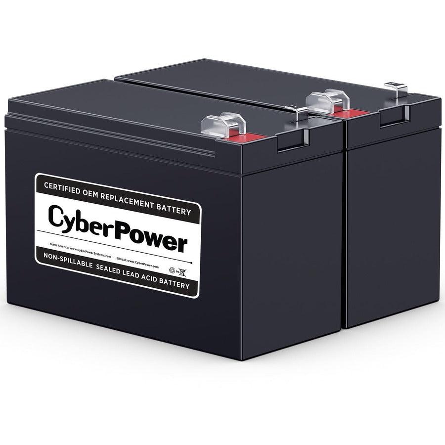 Cyberpower Rb1270X2C Ups Battery Sealed Lead Acid (Vrla) 12 V 7 Ah