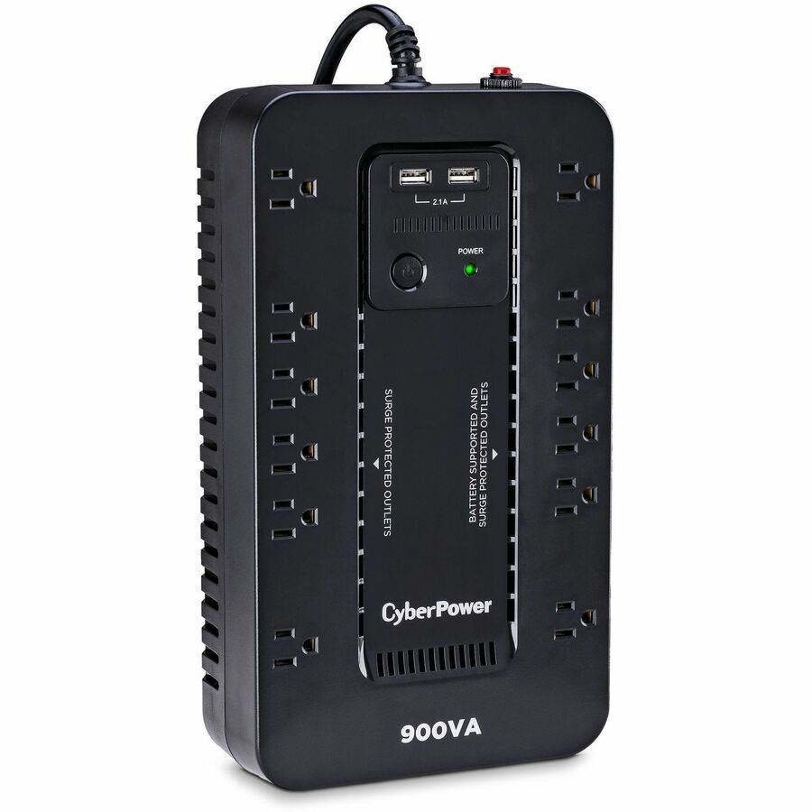 Cyberpower St900U Uninterruptible Power Supply (Ups) Standby (Offline) 0.9 Kva 500 W 12 Ac Outlet(S)