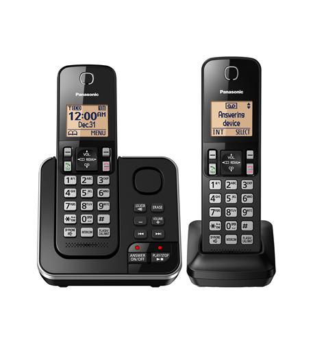 DECT 6.0- 2 Handsets- CID- ITAD KX-TGC362B