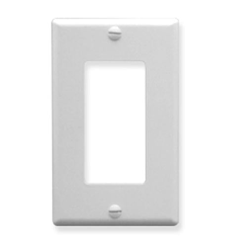 Decorex Faceplate 1 Gang - White ICC-IC107DFSWH