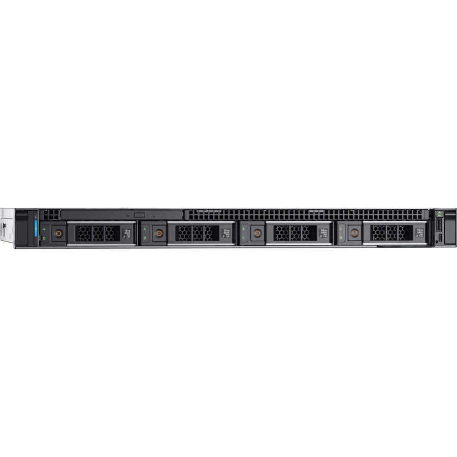 Dell Emc Poweredge R240 1U Rack Server - 1 X Intel Xeon E-2224 3.40 Ghz - 8 Gb Ram - 1 Tb Hdd - (1 X 1Tb) Hdd Configuration - 12Gb/S Sas Controller - 3 Year Prosupport