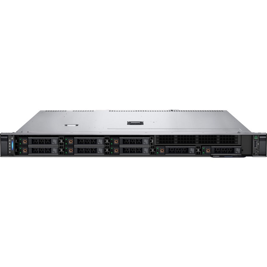 Dell Emc Poweredge R350 1U Rack-Mountable Server - 1 X Intel Xeon E-2314 2.80 Ghz - 8 Gb Ram - 480 Gb Ssd - 12Gb/S Sas, Serial Ata/600 Controller