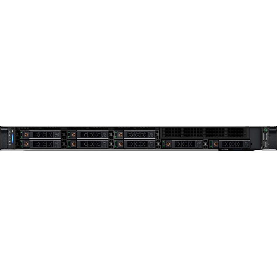 Dell Emc Poweredge R350 1U Rack-Mountable Server - 1 X Intel Xeon E-2334 3.40 Ghz - 8 Gb Ram - 480 Gb Ssd - 12Gb/S Sas, Serial Ata/600 Controller