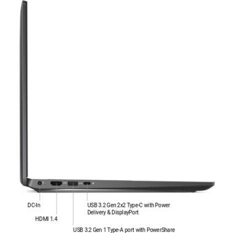 Dell Latitude 3520 Notebook 39.6 Cm (15.6") Full Hd Intel® Core™ I7 8 Gb Ddr4-Sdram 256 Gb Ssd Wi-Fi 6 (802.11Ax) Windows 10 Pro Grey