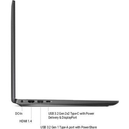 Dell Latitude 3520 Notebook 39.6 Cm (15.6") Hd Intel® Core™ I3 4 Gb Ddr4-Sdram 500 Gb Hdd Wi-Fi 6 (802.11Ax) Windows 10 Pro Grey