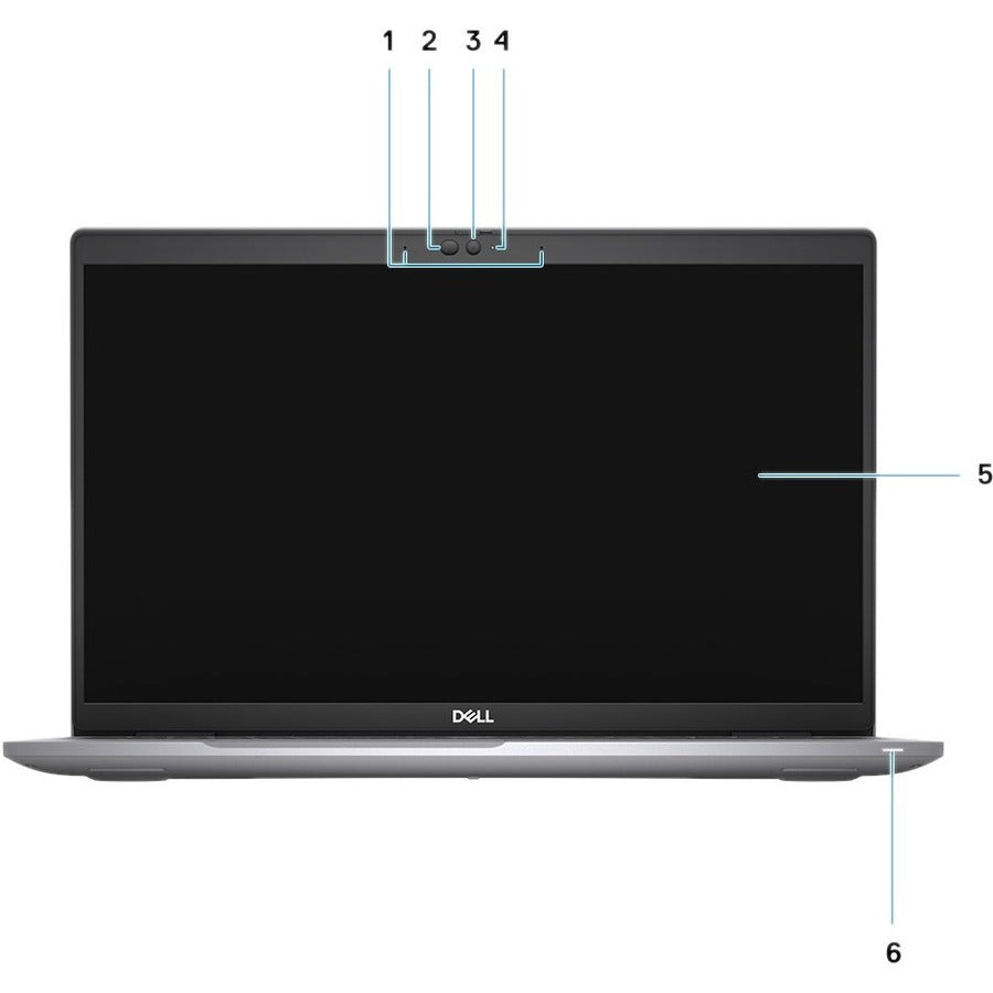 Dell Latitude 5520 Notebook 39.6 Cm (15.6") Full Hd Intel® Core™ I5 8 Gb Ddr4-Sdram 256 Gb Ssd Wi-Fi 6 (802.11Ax) Windows 10 Pro Grey Y5H5J