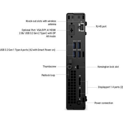 Dell Optiplex 5090 Ddr4-Sdram I5-11500T Mff Intel® Core™ I5 16 Gb 256 Gb Ssd Windows 10 Pro Mini Pc Black