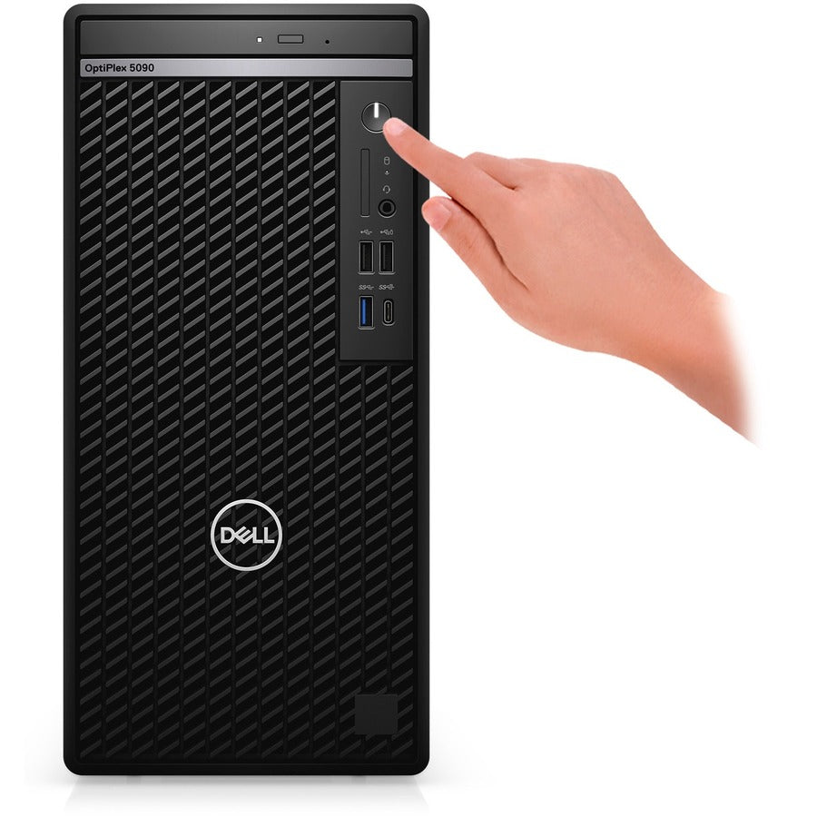 Dell Optiplex 5090 Ddr4-Sdram I7-10700 Mini Tower Intel® Core™ I7 16 Gb 1000 Gb Hdd Windows 10 Pro Pc Black