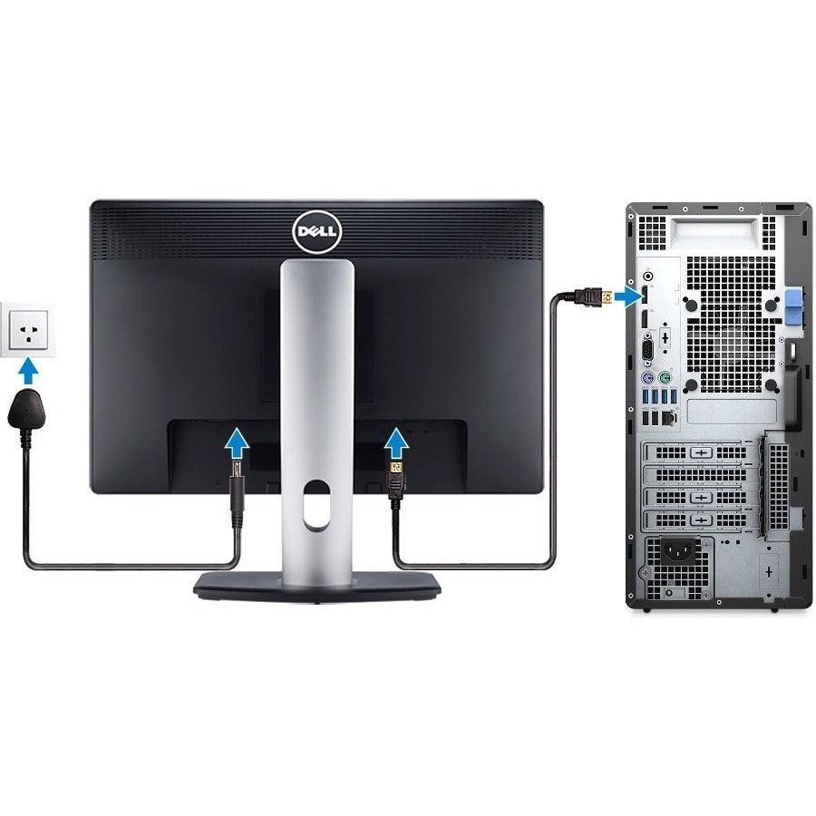 Dell Optiplex 7090 Ddr4-Sdram I7-11700 Tower Intel® Core™ I7 16 Gb 256 Gb Ssd Windows 10 Home Pc Black