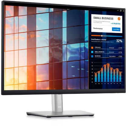 Dell P Series P2423 61 Cm (24") 1920 X 1200 Pixels Wuxga Lcd Black, Silver