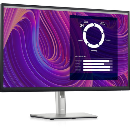 Dell P Series P2723D 68.6 Cm (27") 2560 X 1440 Pixels Quad Hd Lcd Black, Silver