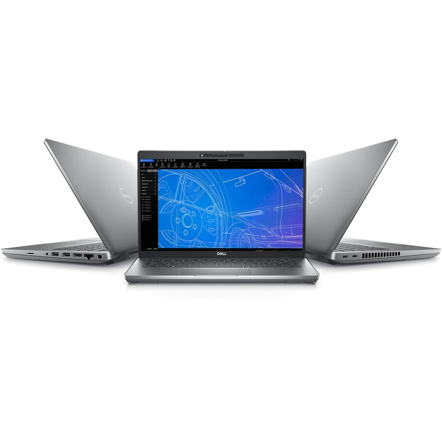 Dell Precision 3000 3470 14" Mobile Workstation - Full Hd - 1920 X 1080 - Intel Core I5 12Th Gen I5-1250P Dodeca-Core (12 Core) - 16 Gb Total Ram - 256 Gb Ssd - Titan Gray