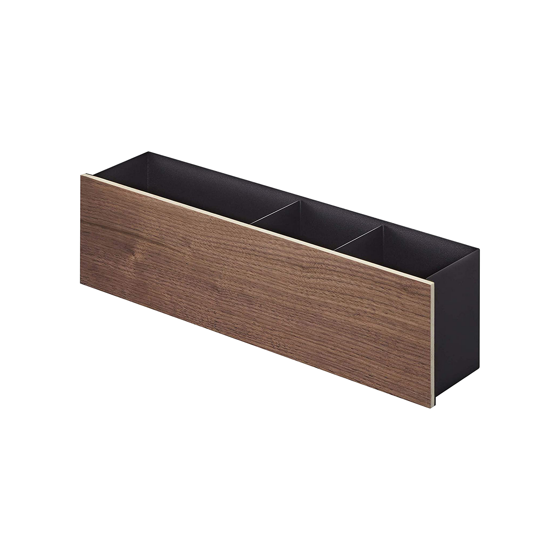 Desk Organizer - Two Sizes - Steel + Wood