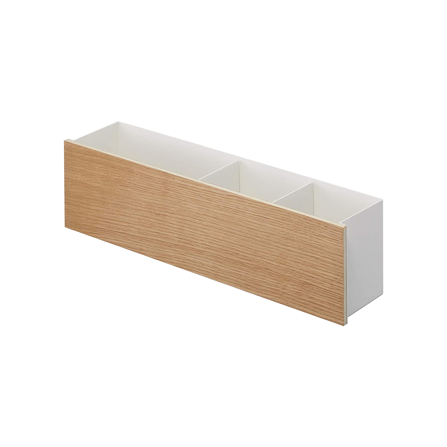 Desk Organizer - Two Sizes - Steel + Wood