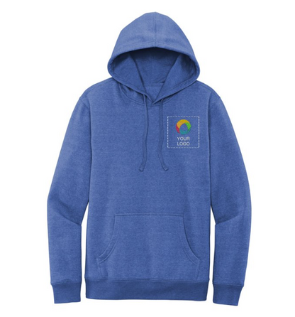 District® Embroidered V.I.T.™ Fleece Hoodie – Customizable Comfort with a Touch of Premium Style