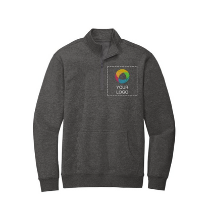 District® V.I.T.™ Fleece Quarter-Zip – Everyday Softness with a Stylish Edge