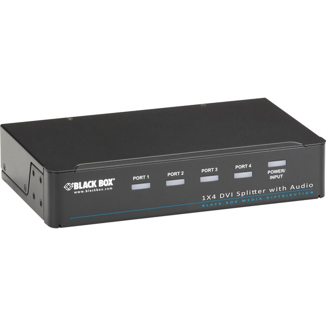 Dvi-D Splitter With Audio And Hdcp - 1X4, Gsa, Taa