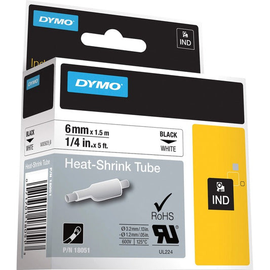 Dymo Rhino Heat Shrink Tube Labels 18051