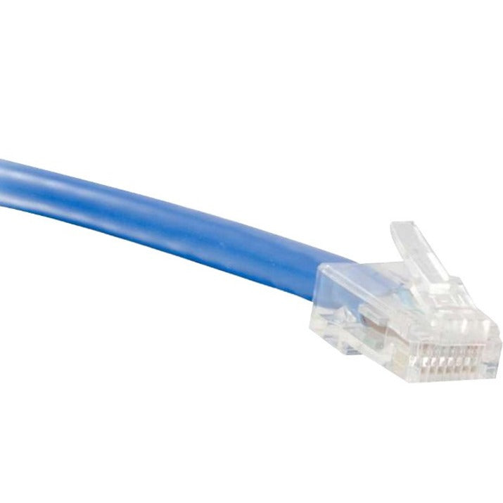 ENET 6in Blue Cat5e Non-Booted (No Boot) (UTP) High-Quality Network Patch Cable RJ45 to RJ45 - 6 Inch C5E-BL-NB-6IN-ENC